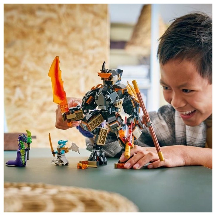 LEGO NINJAGO 71854 La Mission du Robot Cole et du Dragon Zane - Jeu de Construction 7 ans LEGO NINJAGO 71854 La Mission du Robot Cole et du Dragon Zane - Jeu de Construction 7 ans