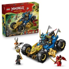LEGO NINJAGO 71856 La Voiture Transformable de Jay - Jeu de Constructi