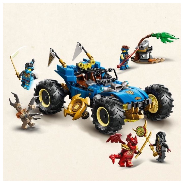 LEGO NINJAGO 71856 La Voiture Transformable de Jay - Jeu de Construction 8 ans - Cadeau LEGO NINJAGO 71856 La Voiture Transformable de Jay - Jeu de Construction 8 ans - Cadeau