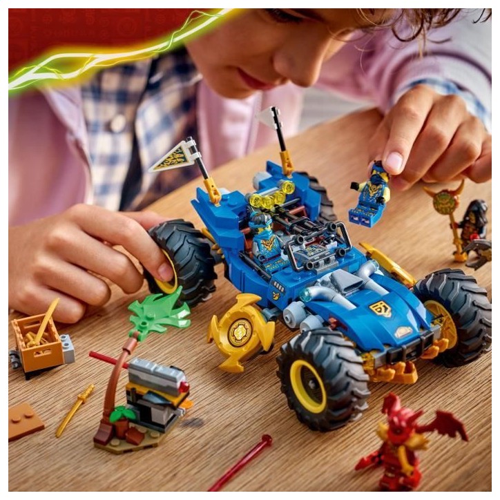LEGO NINJAGO 71856 La Voiture Transformable de Jay - Jeu de Construction 8 ans - Cadeau LEGO NINJAGO 71856 La Voiture Transformable de Jay - Jeu de Construction 8 ans - Cadeau