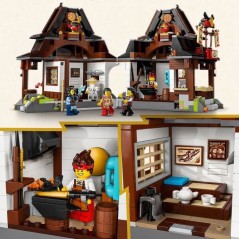 LEGO NINJAGO 71858 15e Anniversaire - La Forge des Quatre Armes - Jeu