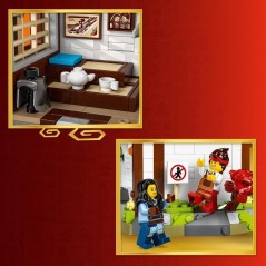 LEGO NINJAGO 71858 15e Anniversaire - La Forge des Quatre Armes - Jeu
