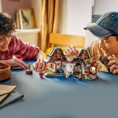 LEGO NINJAGO 71858 15e Anniversaire - La Forge des Quatre Armes - Jeu