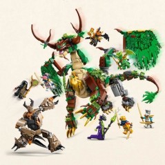 LEGO NINJAGO 71859 Le Dragon de Vie - Jouet de Construction pour Garç