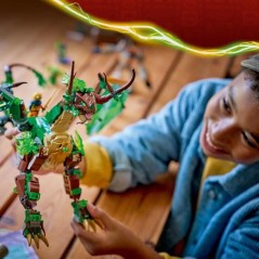 LEGO NINJAGO 71859 Le Dragon de Vie - Jouet de Construction pour Garç