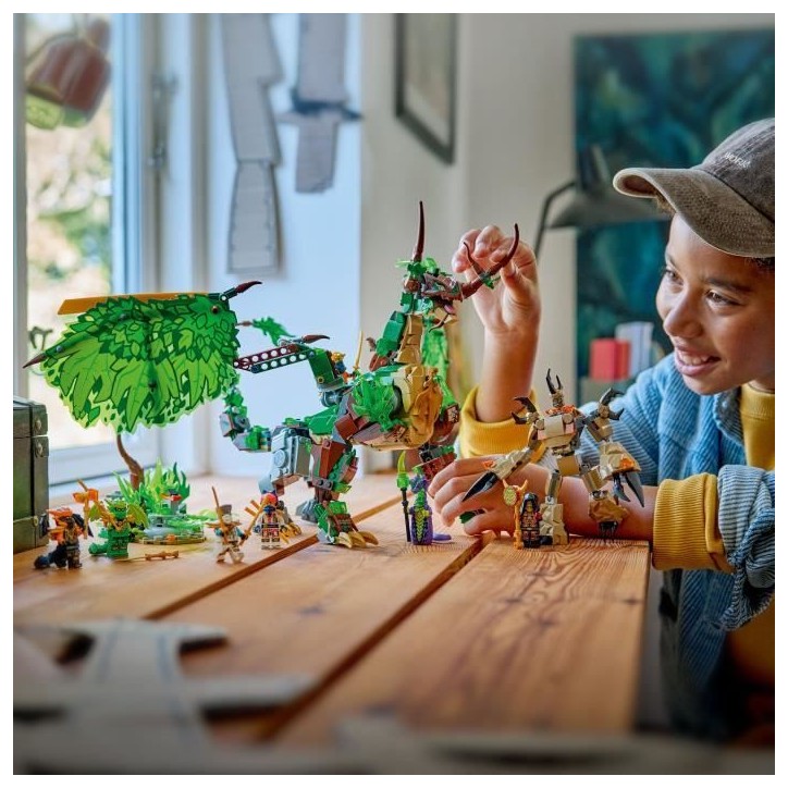 LEGO NINJAGO 71859 Le Dragon de Vie - Jouet de Construction pour Garçon ou Fille des 8 ans