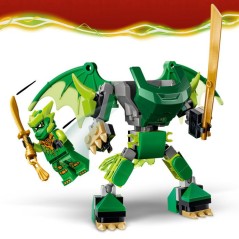 LEGO NINJAGO 71862 Pack de Combat : le Robot Dragon de Lloyd - Jeu Nin