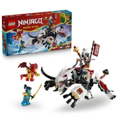 LEGO NINJAGO 71863 Zilvar et Grimtak la Bete Draconique - Jouet Ninja