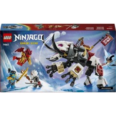 LEGO NINJAGO 71863 Zilvar et Grimtak la Bete Draconique - Jouet Ninja