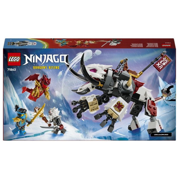 LEGO NINJAGO 71863 Zilvar et Grimtak la Bete Draconique - Jouet Ninja des 7 ans - Cadeau LEGO NINJAGO 71863 Zilvar et Grimtak la Bete Draconique - Jouet Ninja des 7 ans - Cadeau