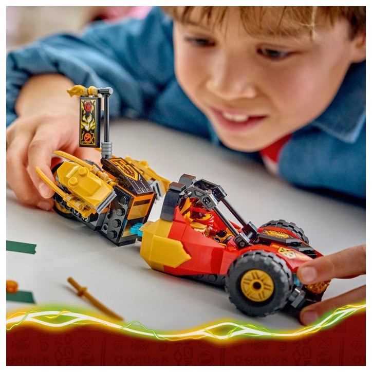 LEGO NINJAGO 71864 Véhicules Combinables de Kai et Cole - Jouet Voiture de Ninja des 7 ans LEGO NINJAGO 71864 Véhicules Combinables de Kai et Cole - Jouet Voiture de Ninja des 7 ans