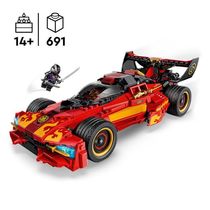 LEGO NINJAGO 71867 Le Chargeur Ninja X-1 : 15e Anniversaire - Jeu de Construction pour Ado LEGO NINJAGO 71867 Le Chargeur Ninja X-1 : 15e Anniversaire - Jeu de Construction pour Ado