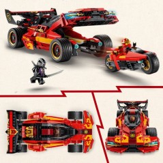 LEGO NINJAGO 71867 Le Chargeur Ninja X-1 : 15e Anniversaire - Jeu de C