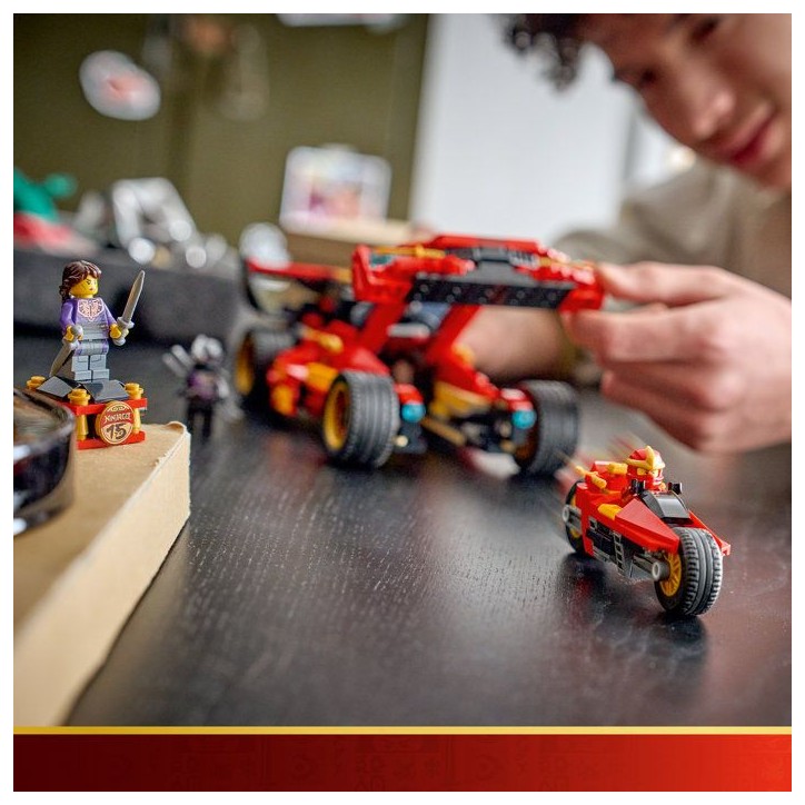 LEGO NINJAGO 71867 Le Chargeur Ninja X-1 : 15e Anniversaire - Jeu de Construction pour Ado LEGO NINJAGO 71867 Le Chargeur Ninja X-1 : 15e Anniversaire - Jeu de Construction pour Ado