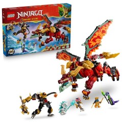 LEGO NINJAGO 71868 Le Robot Dragon Transformable de Braséra - Jouet N
