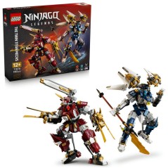 LEGO NINJAGO 71870 Les Robots Titan Jumeaux - Jeu Ado 12 ans avec Figu