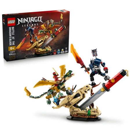 LEGO NINJAGO 71871 Combat sur la Lame du Dragon - Jouet Ninja des 9 an