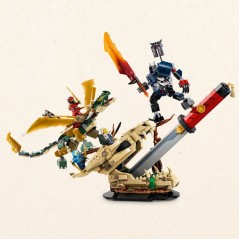 LEGO NINJAGO 71871 Combat sur la Lame du Dragon - Jouet Ninja des 9 an