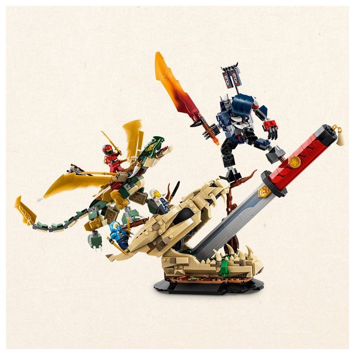 LEGO NINJAGO 71871 Combat sur la Lame du Dragon - Jouet Ninja des 9 ans Garçon ou Fille LEGO NINJAGO 71871 Combat sur la Lame du Dragon - Jouet Ninja des 9 ans Garçon ou Fille