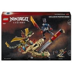 LEGO NINJAGO 71871 Combat sur la Lame du Dragon - Jouet Ninja des 9 an