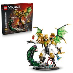 LEGO NINJAGO 71872 Le Combat de l'Ultra Dragon - Jouet Ninja pour Ado