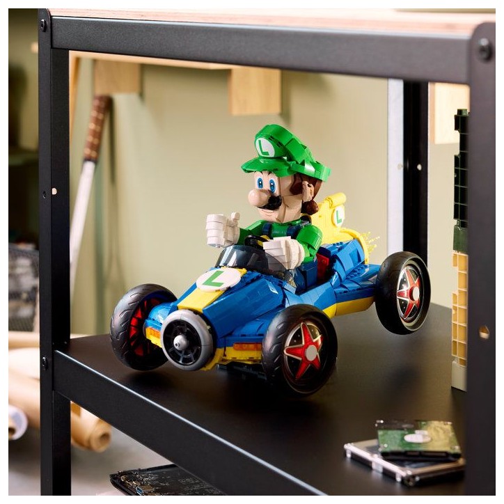 LEGO Super Mario 72050 Mario Kart : Luigi et Proto 8 - Set pour Adulte - Figurine Nintendo LEGO Super Mario 72050 Mario Kart : Luigi et Proto 8 - Set pour Adulte - Figurine Nintendo