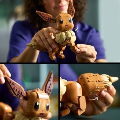 LEGO Pokémon 72151 Évoli - Set de Construction Collector pour Adulte