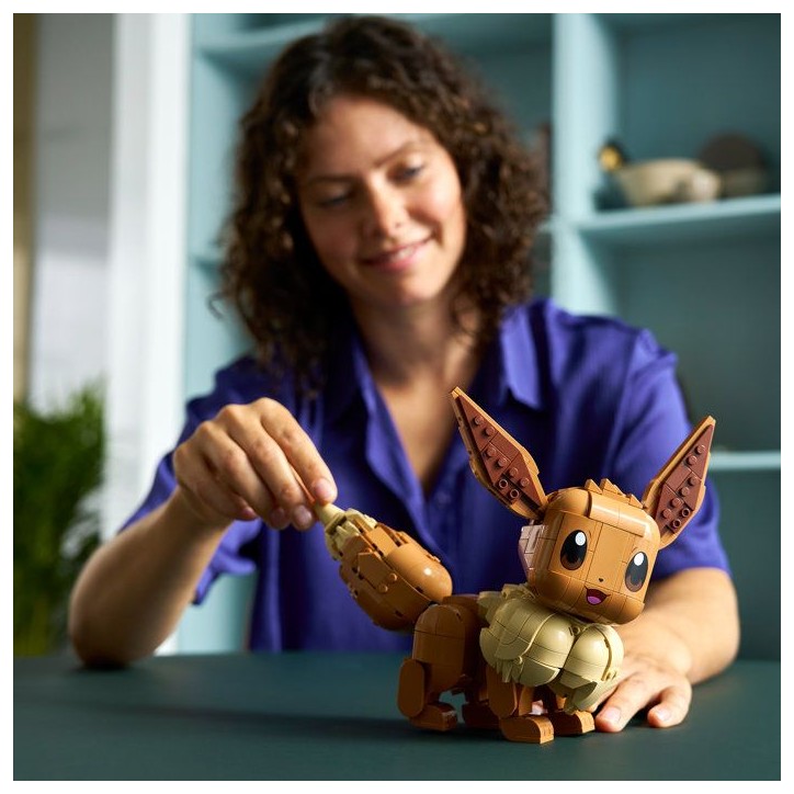 LEGO Pokémon 72151 Évoli - Set de Construction Collector pour Adulte - Idée Cadeau Gaming LEGO Pokémon 72151 Évoli - Set de Construction Collector pour Adulte - Idée Cadeau Gaming