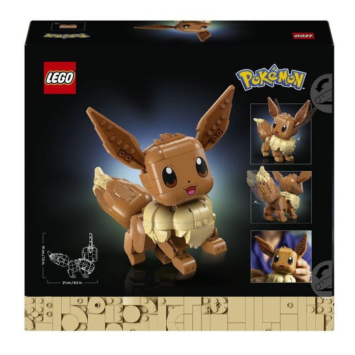 LEGO Pokémon 72151 Évoli - Set de Construction Collector pour Adulte - Idée Cadeau Gaming LEGO Pokémon 72151 Évoli - Set de Construction Collector pour Adulte - Idée Cadeau Gaming