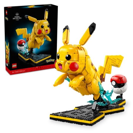 LEGO Pokémon 72152 - Pikachu et Poké Ball - Set Collector pour Adult