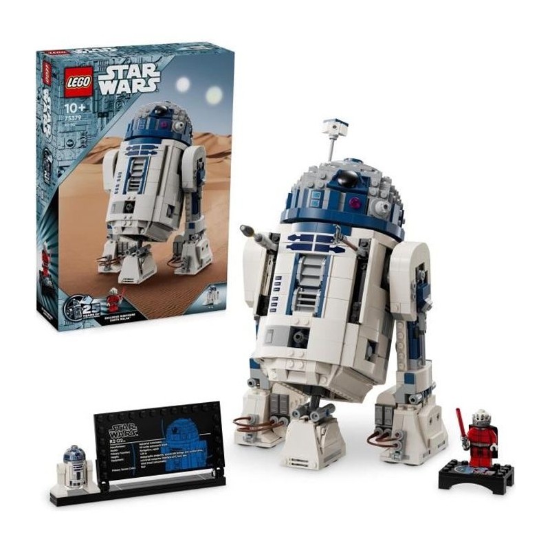 LEGO Star Wars 75379 R2-D2, Jouet Droide a Construire, Cadeau pour Enf