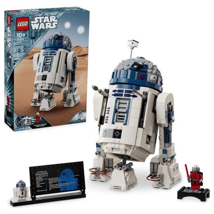 LEGO Star Wars 75379 R2-D2, Jouet Droide a Construire, Cadeau pour Enfants, Jeu de Combat LEGO Star Wars 75379 R2-D2, Jouet Droide a Construire, Cadeau pour Enfants, Jeu de Combat