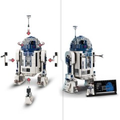 LEGO Star Wars 75379 R2-D2, Jouet Droide a Construire, Cadeau pour Enf