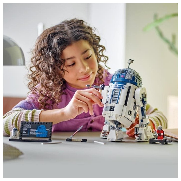 LEGO Star Wars 75379 R2-D2, Jouet Droide a Construire, Cadeau pour Enfants, Jeu de Combat LEGO Star Wars 75379 R2-D2, Jouet Droide a Construire, Cadeau pour Enfants, Jeu de Combat