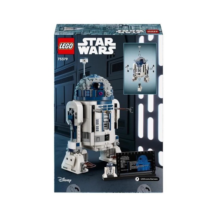 LEGO Star Wars 75379 R2-D2, Jouet Droide a Construire, Cadeau pour Enfants, Jeu de Combat LEGO Star Wars 75379 R2-D2, Jouet Droide a Construire, Cadeau pour Enfants, Jeu de Combat