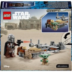 LEGO Star Wars 75436 Le Speeder Bike du Mandalorien et Grogu - Jouet 6