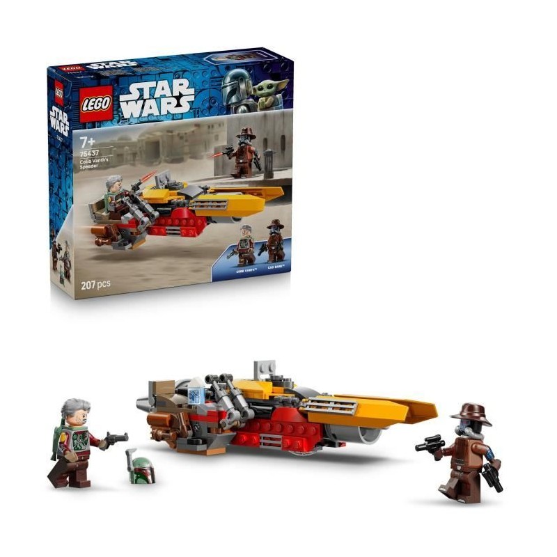 LEGO Star Wars 75437 Le Speeder de Cobb Vanth - Jouet de Construction