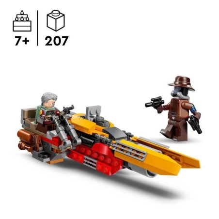 LEGO Star Wars 75437 Le Speeder de Cobb Vanth - Jouet de Construction des 7 ans - Cadeau