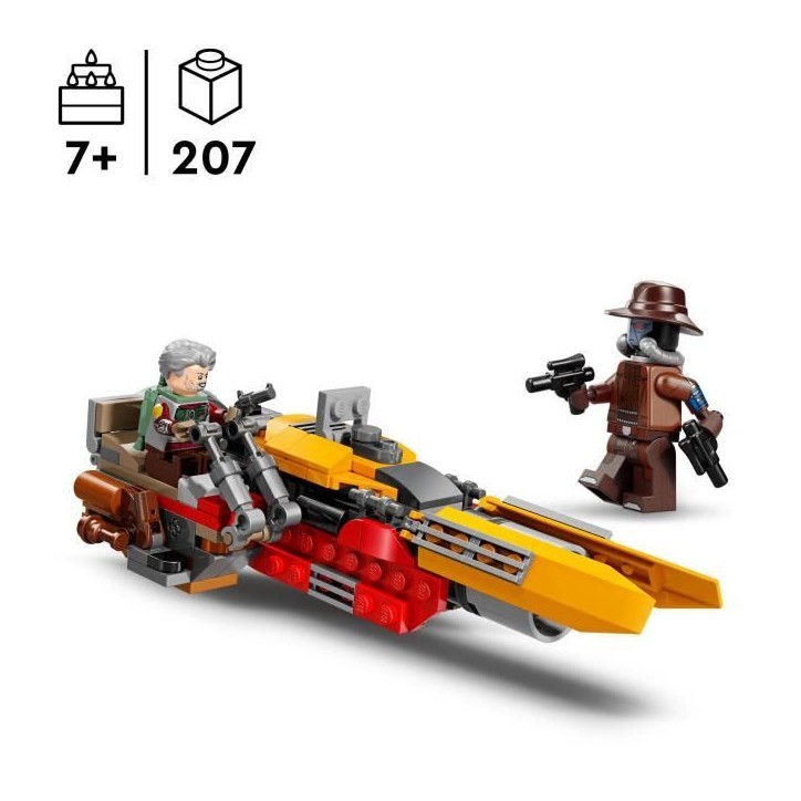 LEGO Star Wars 75437 Le Speeder de Cobb Vanth - Jouet de Construction des 7 ans - Cadeau LEGO Star Wars 75437 Le Speeder de Cobb Vanth - Jouet de Construction des 7 ans - Cadeau