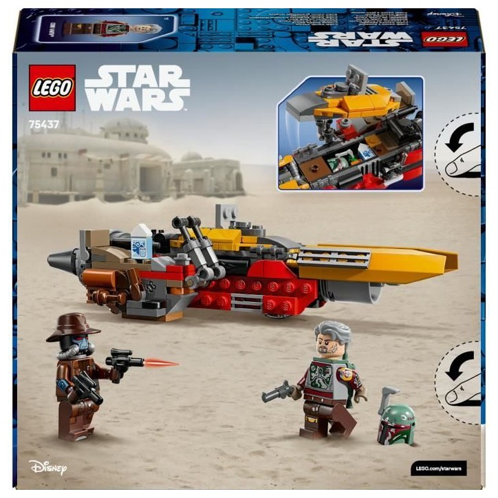 LEGO Star Wars 75437 Le Speeder de Cobb Vanth - Jouet de Construction des 7 ans - Cadeau LEGO Star Wars 75437 Le Speeder de Cobb Vanth - Jouet de Construction des 7 ans - Cadeau