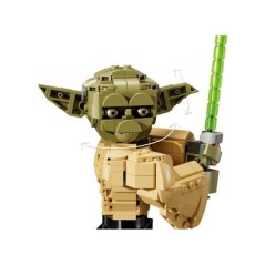 LEGO Star Wars 75438 Le Buste de Yoda - Set pour Adulte - Décoration