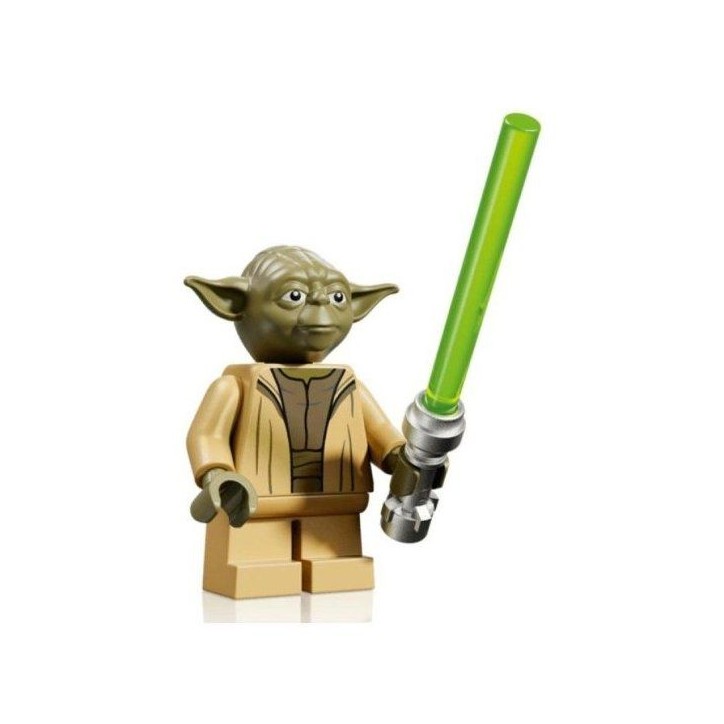 LEGO Star Wars 75438 Le Buste de Yoda - Set pour Adulte - Décoration DIY avec Sabre Laser
