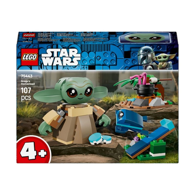 LEGO Star Wars 75443 Chez Grogu - Jeu de Construction Fille ou Garçon