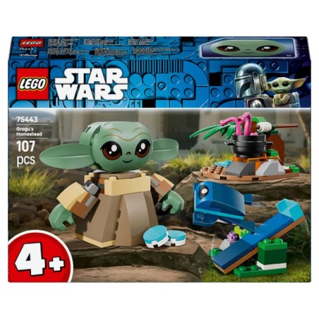 LEGO Star Wars 75443 Chez Grogu - Jeu de Construction Fille ou Garçon