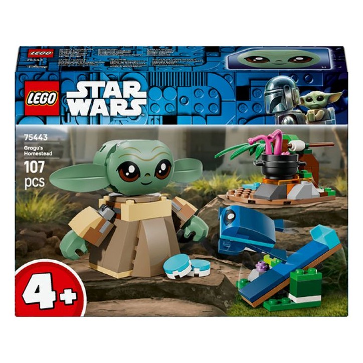 LEGO Star Wars 75443 Chez Grogu - Jeu de Construction Fille ou Garçon des 4 ans - Cadeau LEGO Star Wars 75443 Chez Grogu - Jeu de Construction Fille ou Garçon des 4 ans - Cadeau