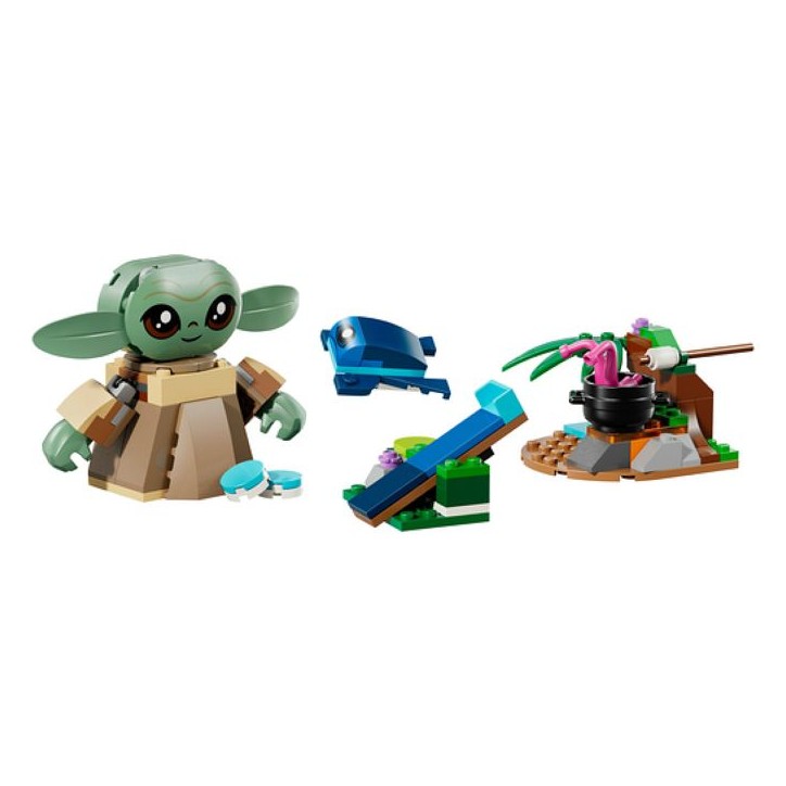 LEGO Star Wars 75443 Chez Grogu - Jeu de Construction Fille ou Garçon des 4 ans - Cadeau LEGO Star Wars 75443 Chez Grogu - Jeu de Construction Fille ou Garçon des 4 ans - Cadeau