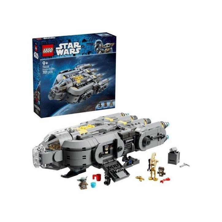 LEGO Star Wars 75445 - Le Vaisseau des Anzellans - Jeu des 9 ans pour Garçon - Idée Cadeau