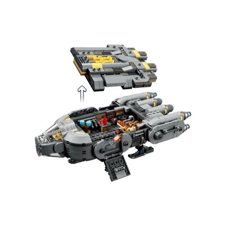LEGO Star Wars 75445 - Le Vaisseau des Anzellans - Jeu des 9 ans pour Garçon - Idée Cadeau