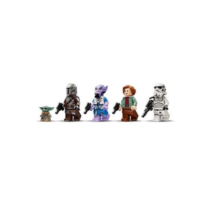 LEGO Star Wars 75447 Le Razor Crest - Jouet de Construction pour Garçon 10 ans - Cadeau