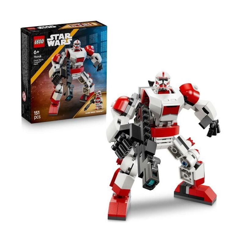 LEGO Star Wars 75448 Le Robot du Shock Trooper Clone - Jouet de Constr